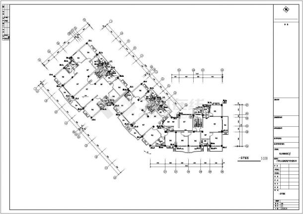 广西某七层住宅楼给排水设计施工图-图二