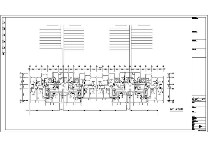 北京某住宅小区电气CAD施工图纸_图1