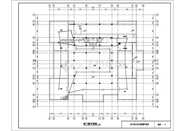 某三层欧式别墅弱电系统电气施工图-图一