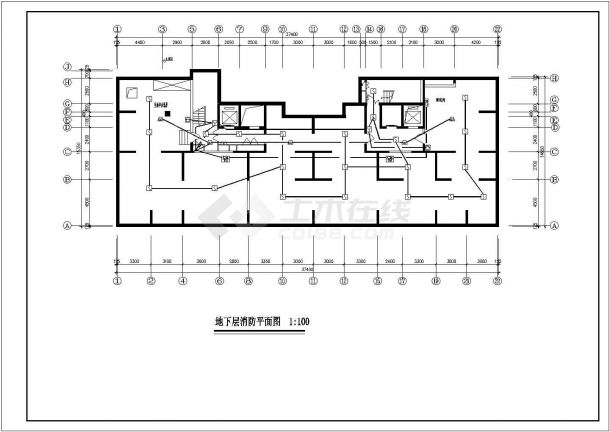 天津某小区一栋18层的住宅楼电气设计-图一