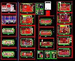 北京某九层综合楼给排水施工图-图一