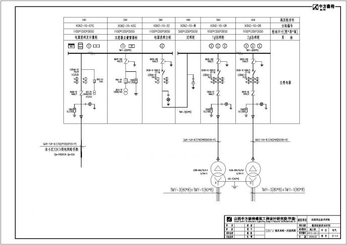 某企业一层的厂房车间电气设计施工图_图1