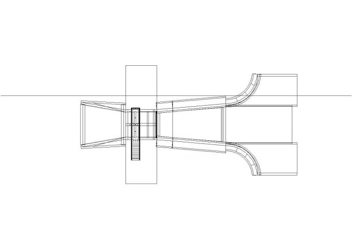 某双孔水闸（平板）三维模型设计图纸_图1