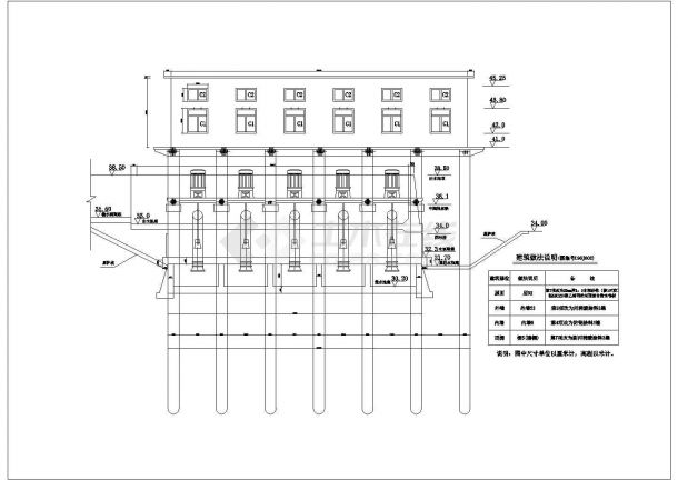 卫河泵站技术更新改造施工设计图纸-图二