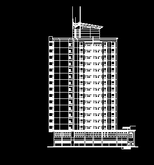 高层建筑全套施工图纸_图1