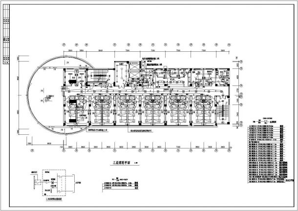 消防综合楼照明设计方案全套CAD图纸-图二