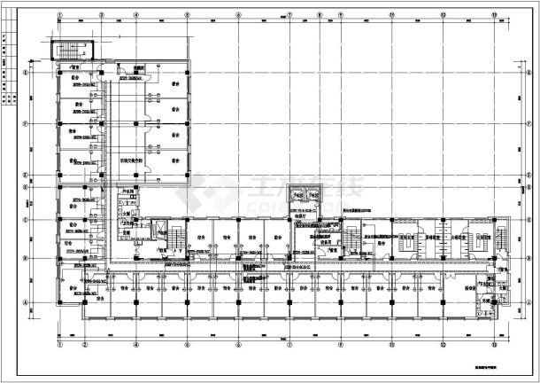 北京某医院弱电系统设计方案全套CAD详图-图一