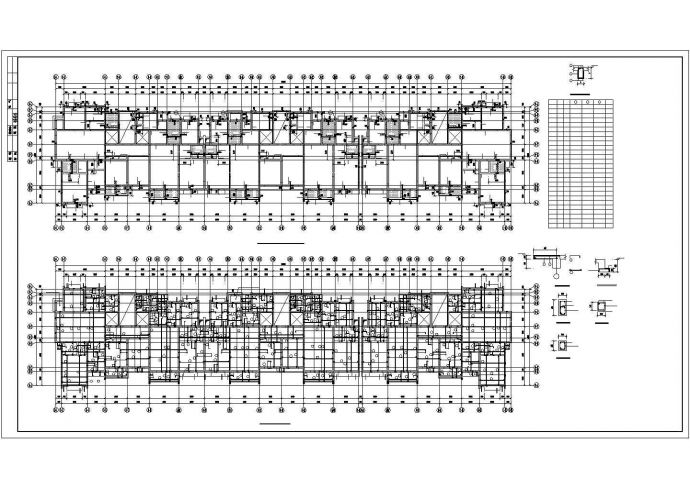 某北京某住宅楼纯剪结构cad施工建筑工程设计图纸_图1