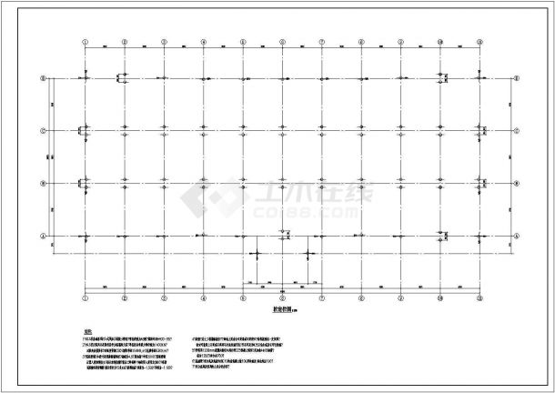 德国公司广东厂区结构施工设计方案图纸-图二