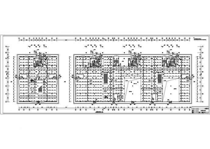 某高层商住楼两用建筑给排水施工图CAD图纸_图1