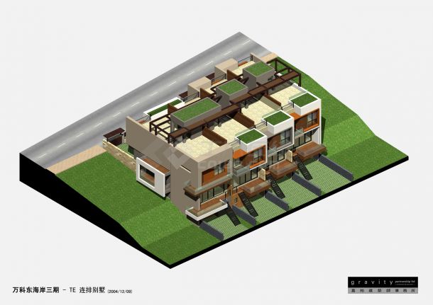 别墅模型（含CAD）-图一