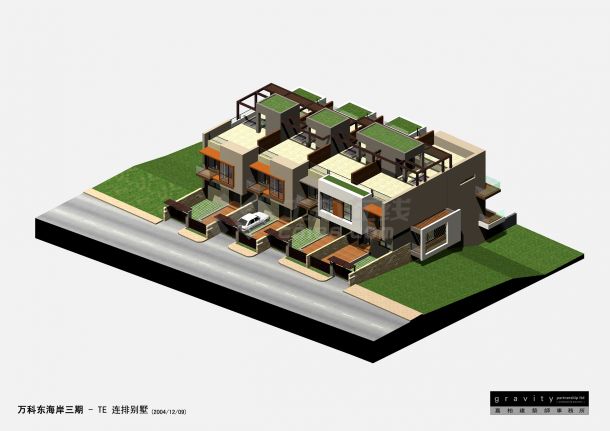 别墅模型（含CAD）-图二