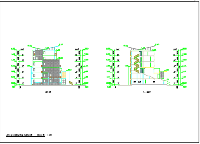 某地L3型花园洋房住宅建筑设计施工CAD图_图1