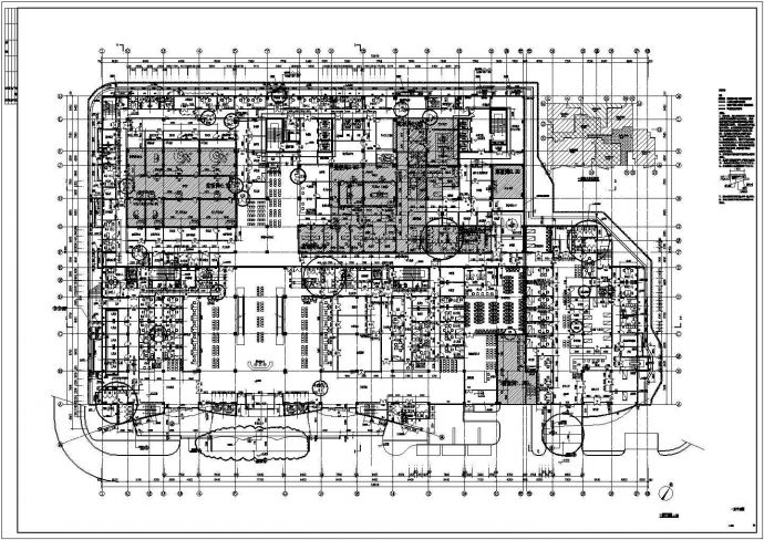 [山东]19层现代风格市级专科医疗中心建筑施工图_图1