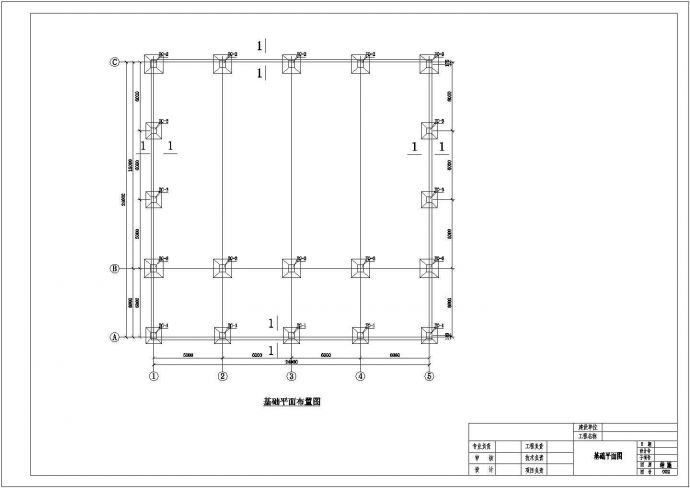 某地5m/6m/18m跨单层门式刚架结构厂房建筑结构施工图_图1