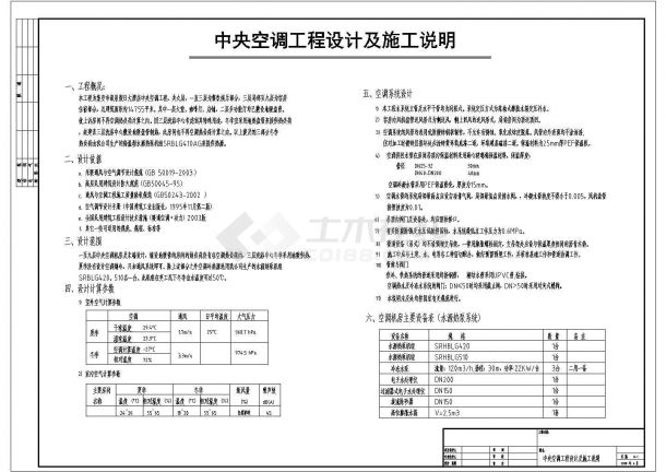 吉安市九层银泉假日酒店地源热泵中央空调设计-图一