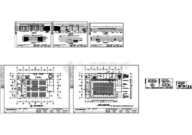 多功能厅演播厅施工图包括节点-图一