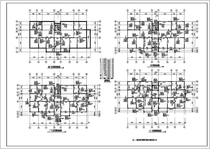 某地12层剪力墙结构住宅楼结构设计施工图_图1