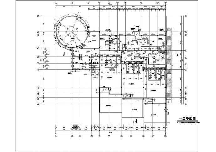 3层幼儿园建筑cad全套方案详细设计图_图1
