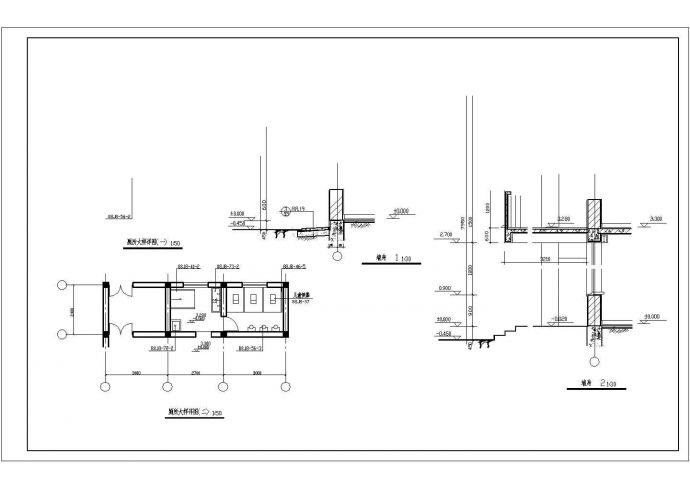  二层六班幼儿园CAD全套详细方案设计图_图1