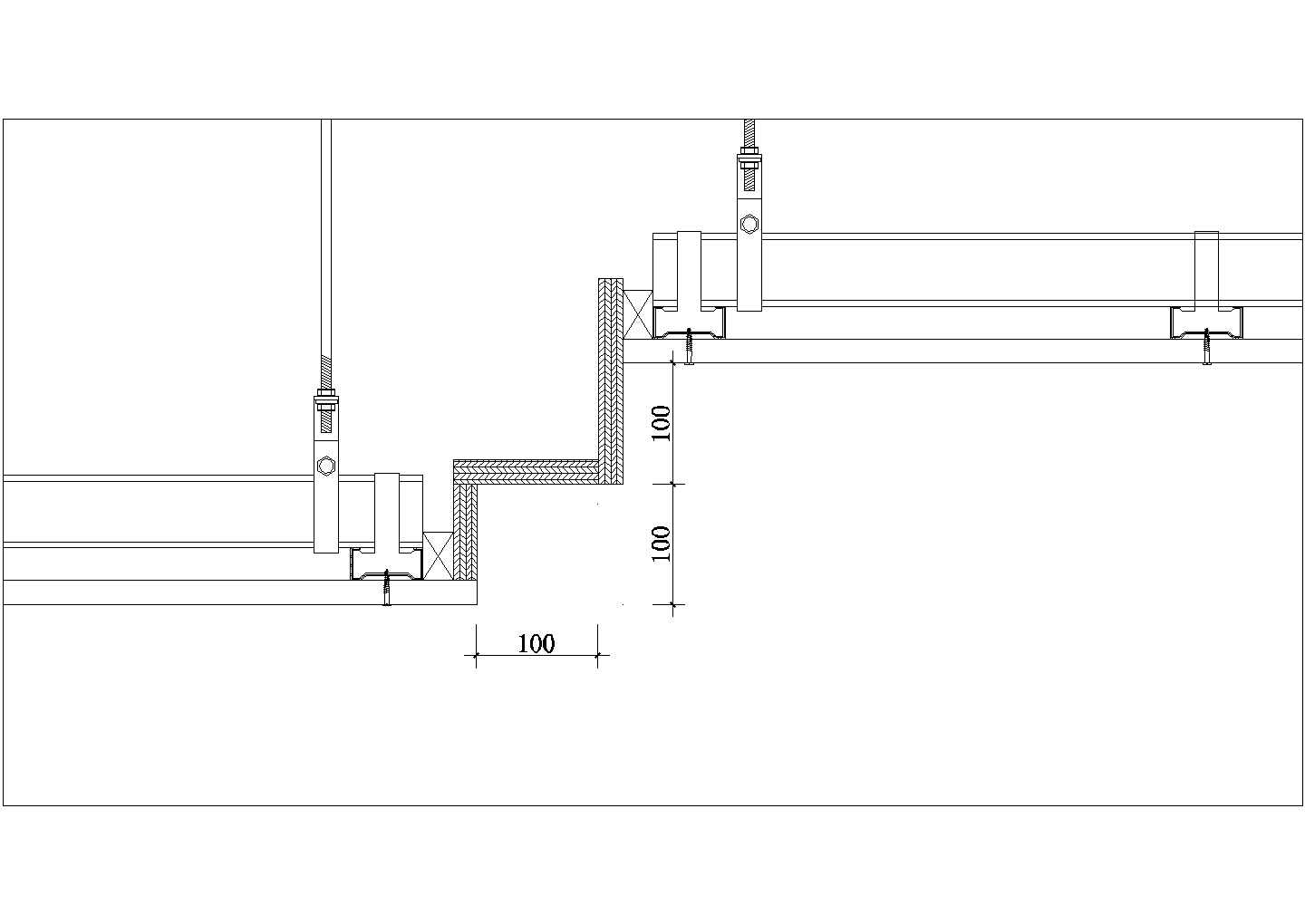 常用天棚吊顶建筑设计CAD施工图