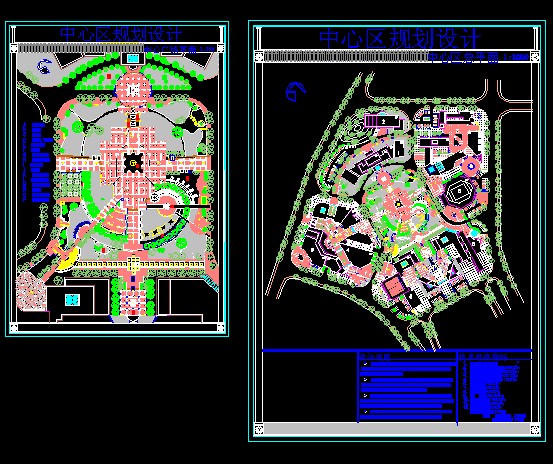 市中心区广场规划设计图_图1