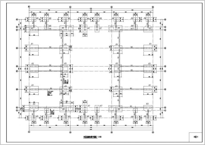 某钢结构体育场结构CAD设计施工图纸_图1