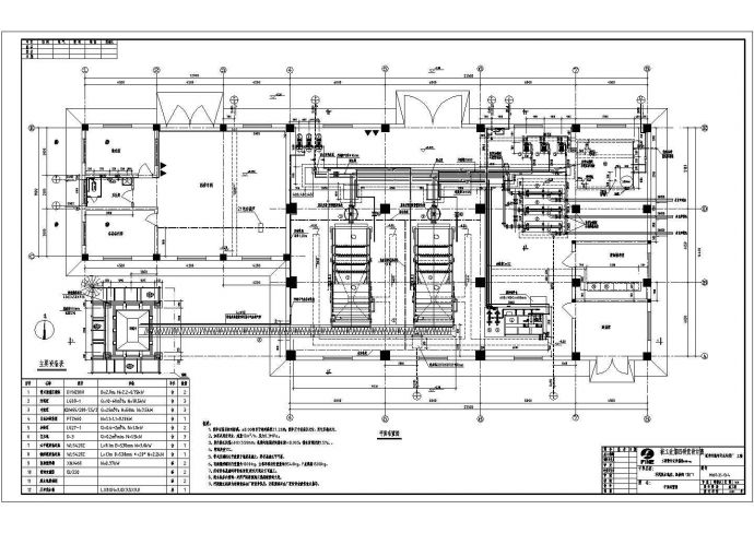 某污泥脱水机房建筑CAD设计施工图_图1