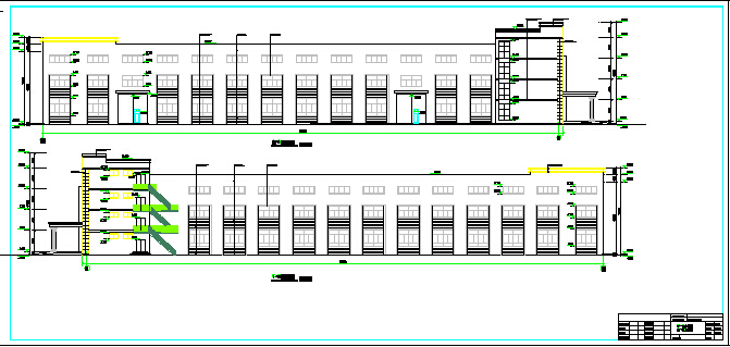 某地多层办公楼车间建筑设计施工图_图1