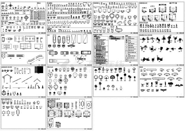 很好用的cad 标准图块图库.rar-图一