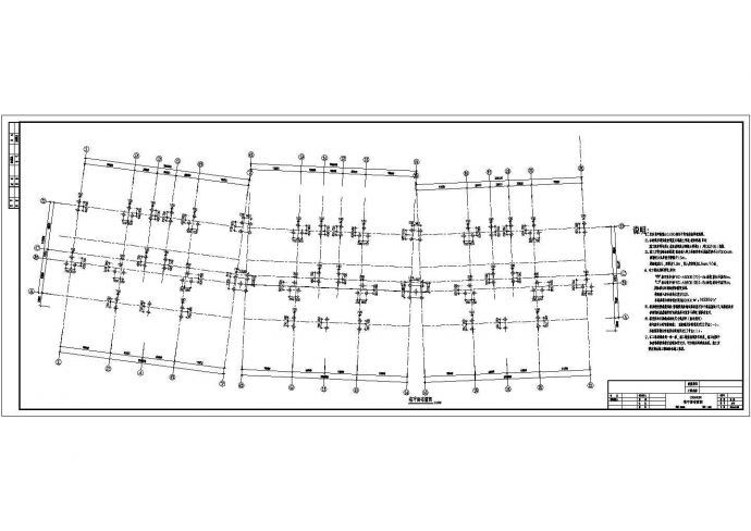某小区6层花园洋房结构设计施工图_图1