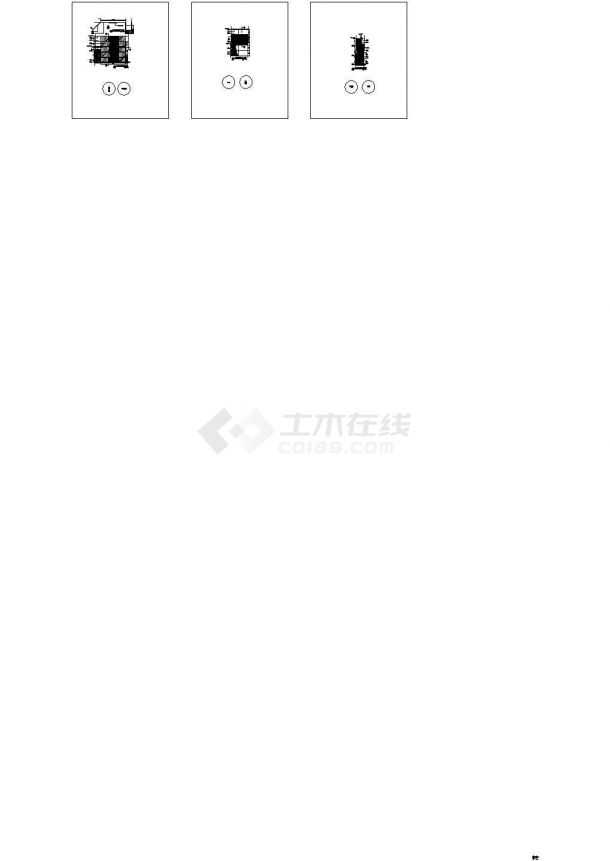 广州合景新城花园会所室内装修设计施工图-图二