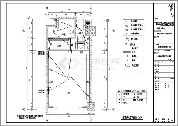 酒店客房ABCDE房型建筑施工CAD设计图纸-图一