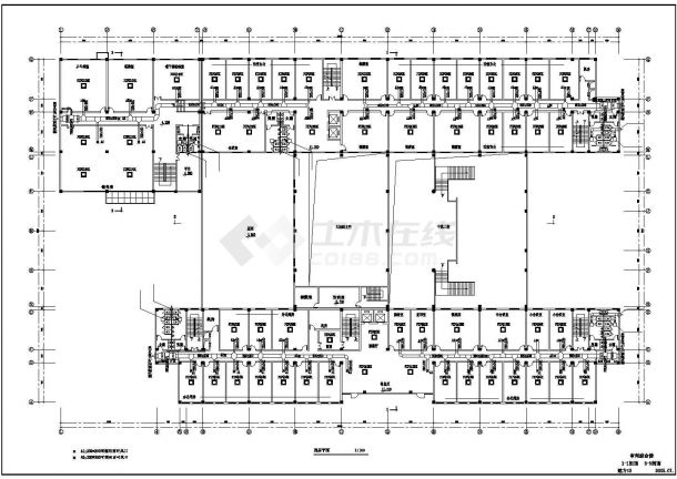 某综合楼大型地源热泵系统设计cad施工图-图二