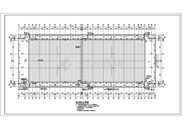 北方某复合结构厂房建筑设计施工图纸-图二