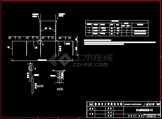 变压器接地装置施工图