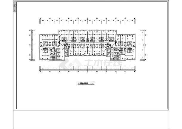 星级大饭店消防电气设计方案全套CAD图纸-图一