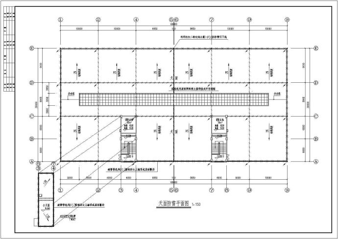 某C栋住宅楼全套电气CAD施工图纸_图1