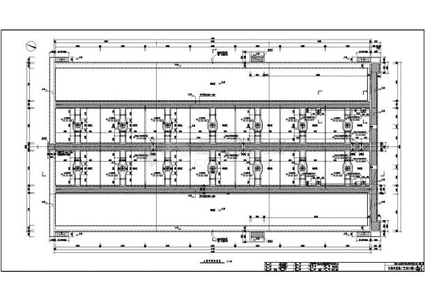 某工厂两层内污水反应池处理设计图-图二