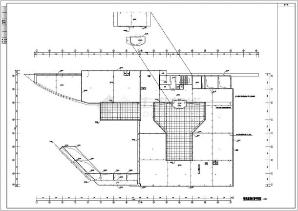公共广场电气结构设计方案及施工全套CAD图纸-图二