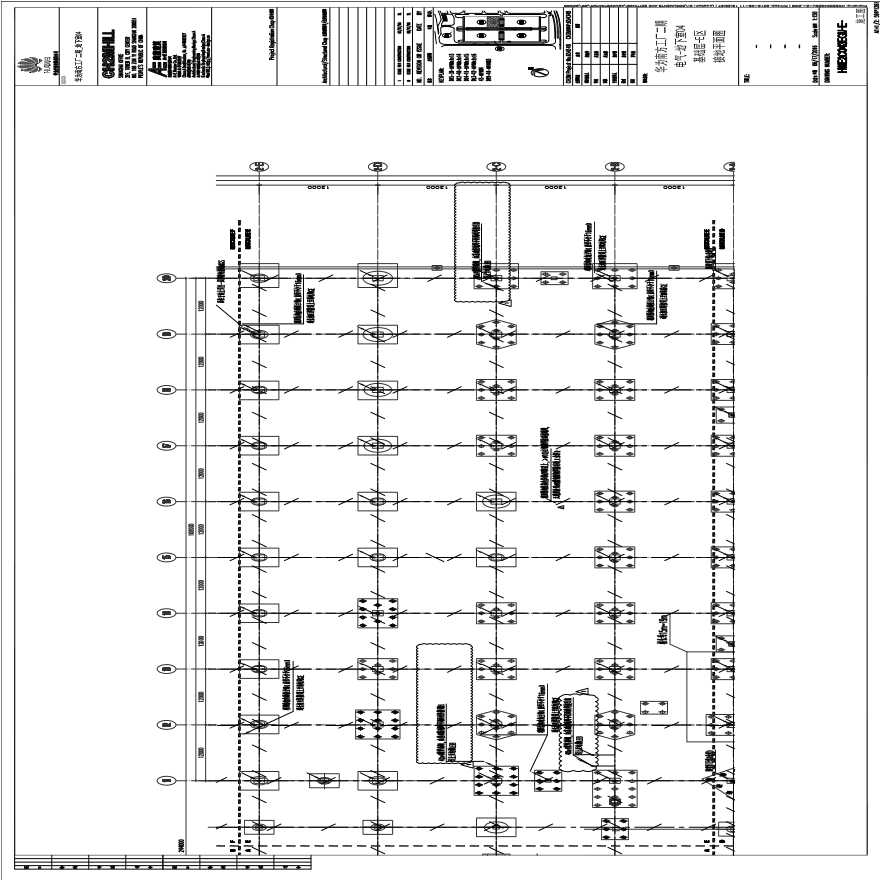 HWE2C043EGU-E-电气-地下室04基础层-E区接地平面图.pdf-图一
