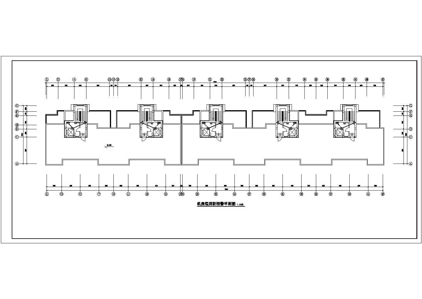 十二层住宅电气设计方案CAD施工图