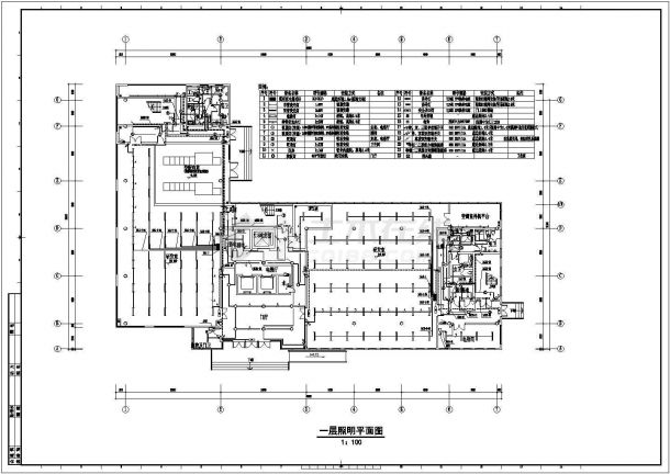 某单位一栋6层的科研楼电气设计施工图-图二