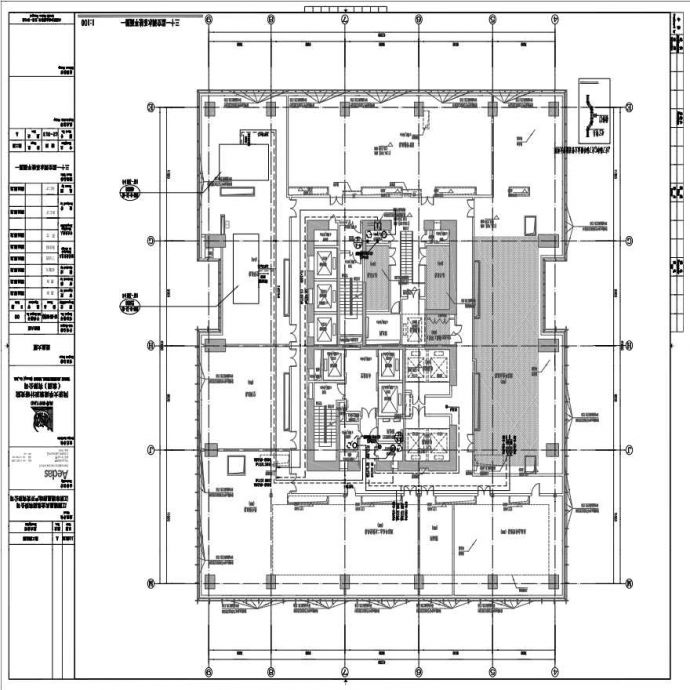 M-12-013_三十一层空调水系统平面图一.pdf_图1