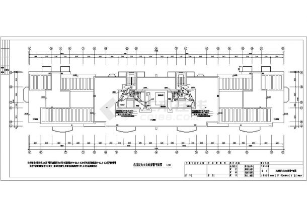 某地区高层住宅全套电气CAD设计图-图一
