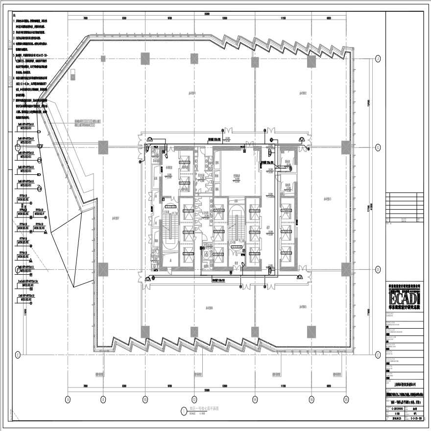 2016-04-25 E-2-25-120 南区一号楼七层平面图（安防、对讲） E-2-25-120 (1).pdf-图一