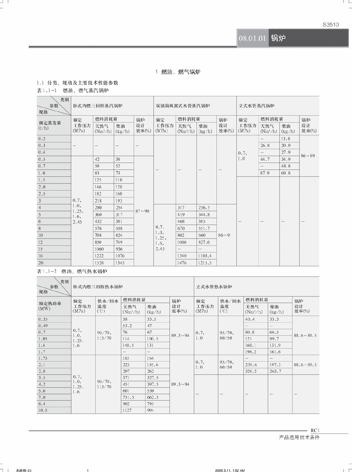 建筑产品选用技术条件-暖通动力-图一