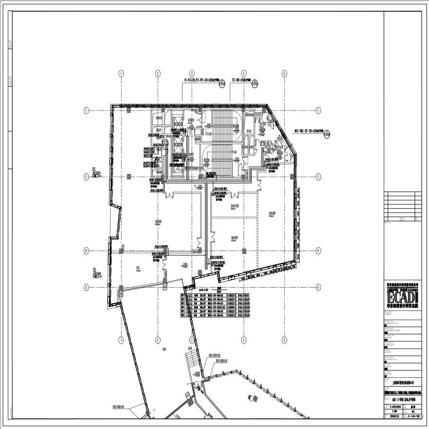 E-1-20-1103 北区11号楼三层电力平面图 E-1-20-1103 (1).pdf-图一