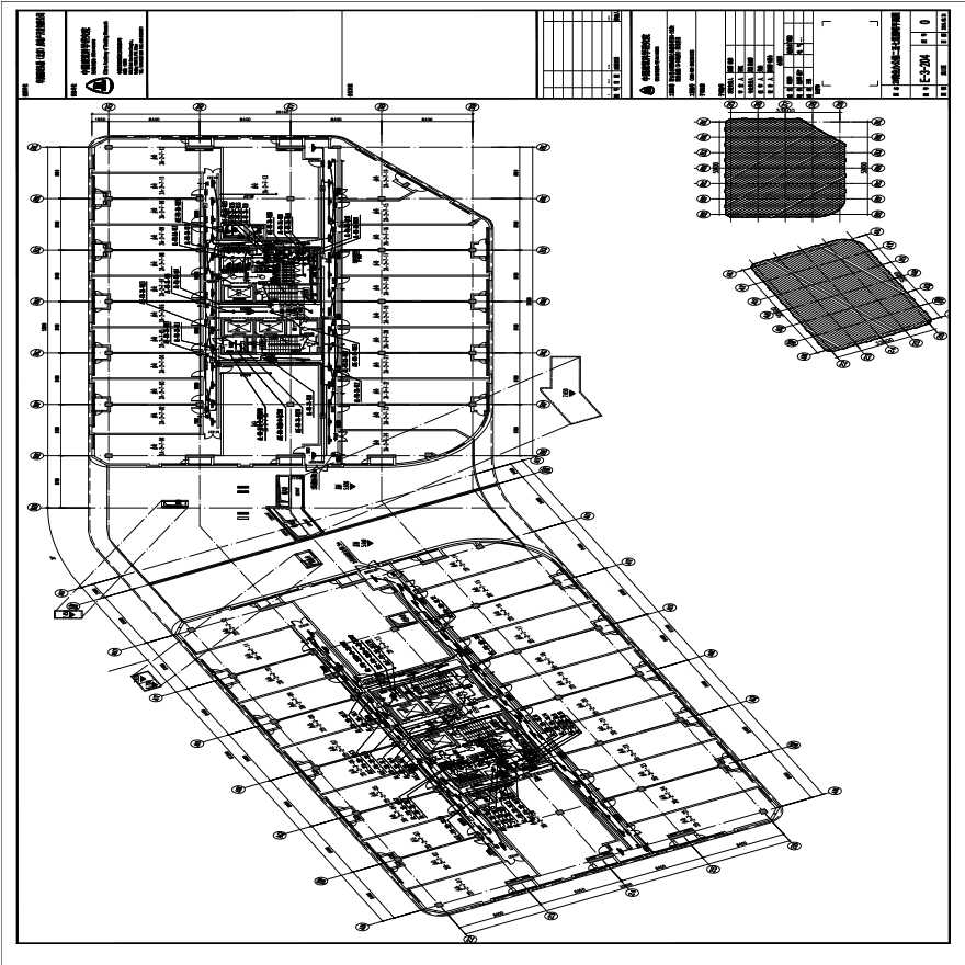 E-3-204 2#商业办公楼二层至七层照明平面图 0版 20150331.PDF-图一