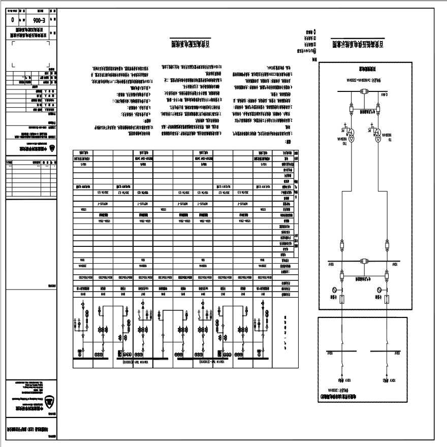 E-006 百货高低压供电系统示意图百货高压配电系统图 0版 20150331.PDF-图一